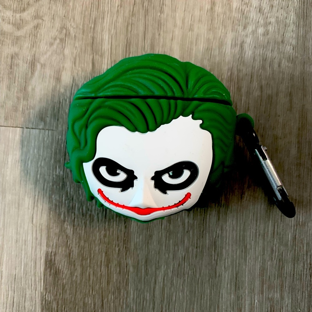 Joker AirPod Case (Gen 1 & 2) with Keychain Clip